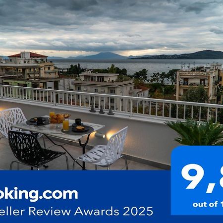 Sea View Luxury Apartment Волос Экстерьер фото