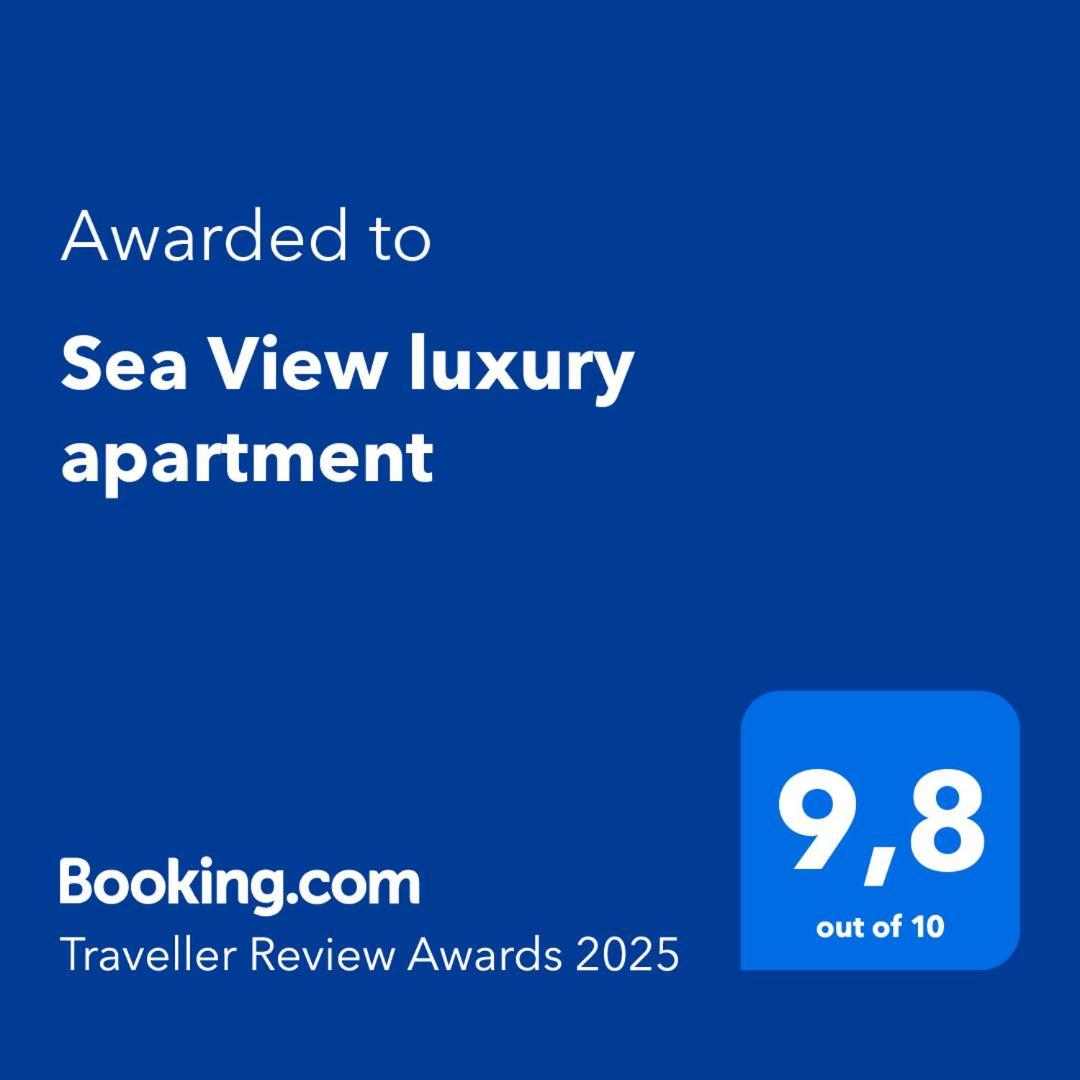 Sea View Luxury Apartment Волос Экстерьер фото